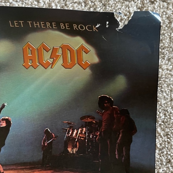 AC/DC retro 2004 door poster. 21”X62” - Picture 6 of 13